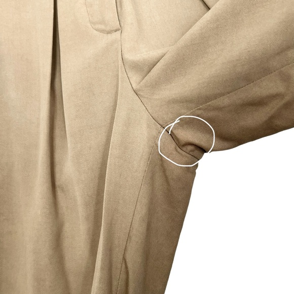 Zara Tapered Pleated Trouser Pants - Picture 12 of 14